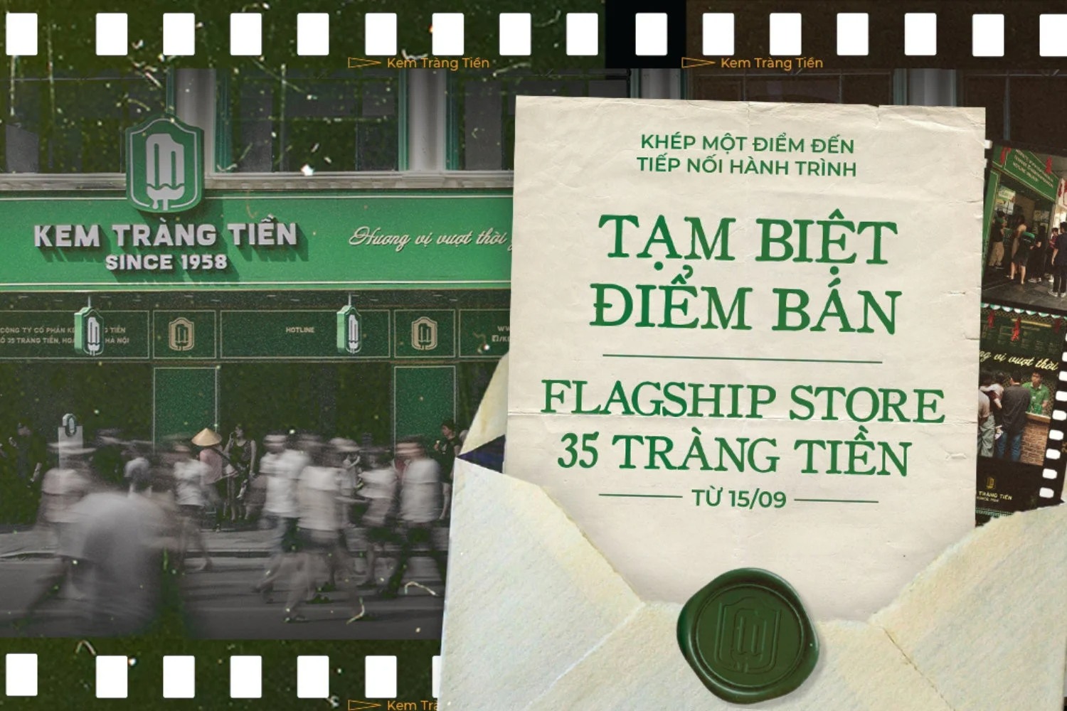 Kem Tràng Tiền đóng cửa cửa hàng 35 Tràng Tiền sau gần 70 năm